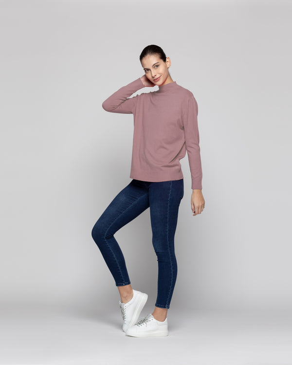 Sweater Mujer Nube Rosado Lineatre