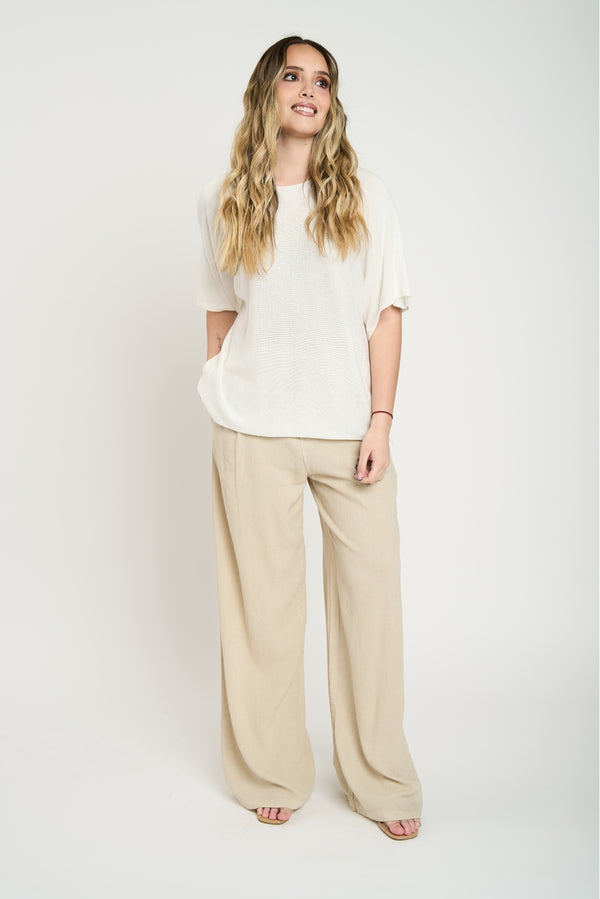 Sweater Mujer Catalina Blanco Lineatre