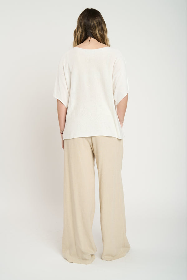 Sweater Mujer Catalina Blanco Lineatre