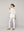 Sweater Mujer Winona Cuello V Manga 3/4 Blanco Lineatre