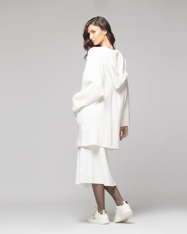 Sweater Mujer Aurelia Blanco Lineatre