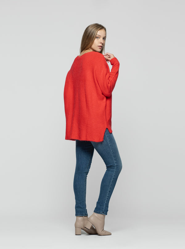 SWEATER RONJA ROJO