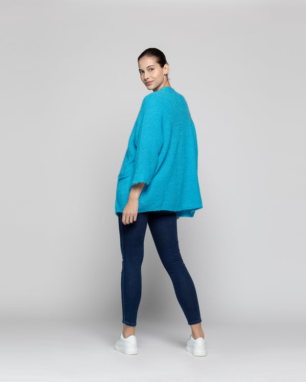 Sweater Mujer Xiomara  Azul Lineatre