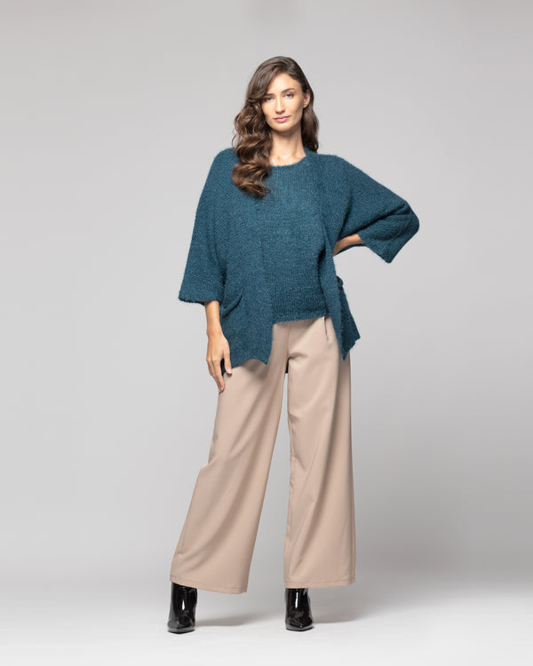 Sweater Mujer Xiomara Verde Lineatre