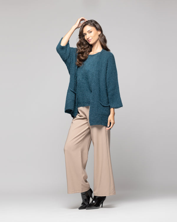 Sweater Mujer Xiomara Verde Lineatre