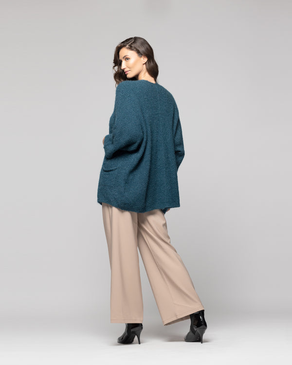 Sweater Mujer Xiomara Verde Lineatre