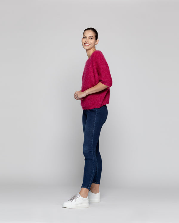 Sweater Mujer Mara Fucsia Lineatre