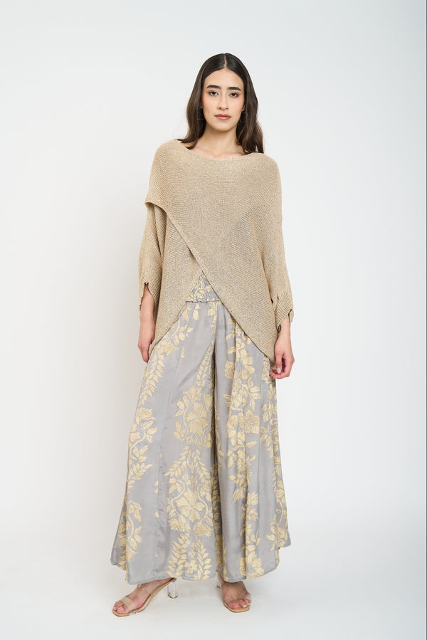 Sweater Mujer Lidia Oro Lineatre