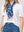 Pañuelo Mujer Luigina Azul Lineatré