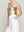 Pañuelo Mujer Satinado Estampado Flores Beige Lineatre
