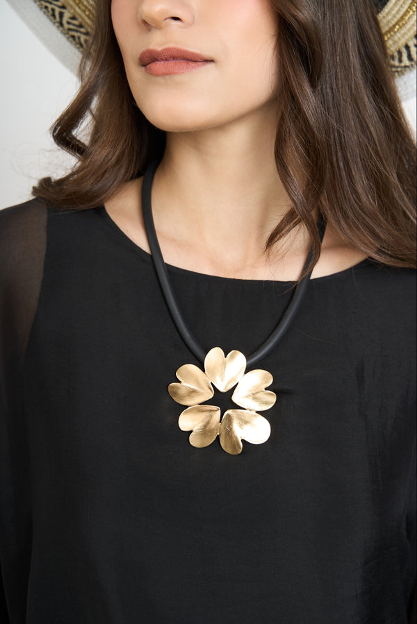 Collar Mujer Francesca Dorado Lineatré