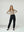 Pantalon Mujer Rosario Relaxed Negro Lineatre