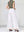 Pantalón Mujer Agustina Largo Tiro Alto Blanco Lineatre