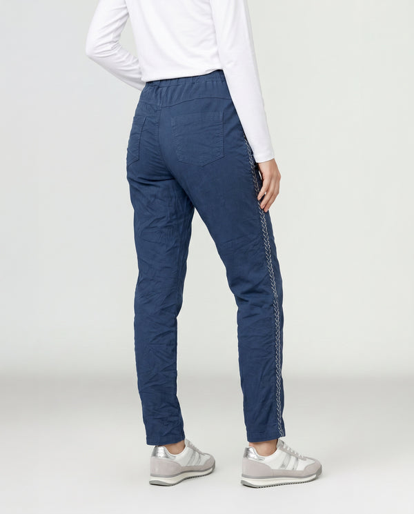 Pantalon Mujer Elisabetta Azul Lineatré