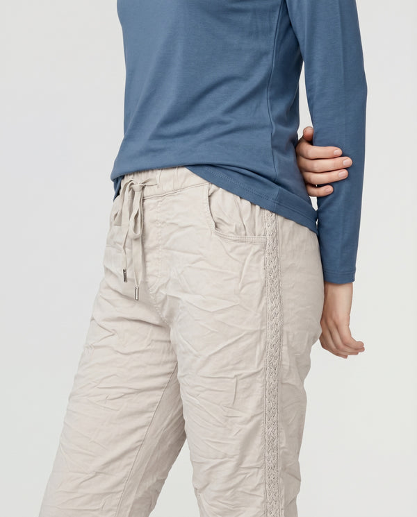 Pantalon Mujer Gemma Sabbia Lineatré