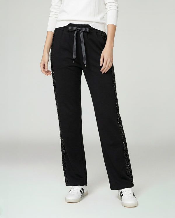 Pantalon Mujer Montserrat Relaxed Negro Lineatre