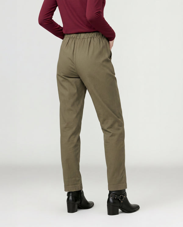 Pantalón Mujer Lavinia Fango Lineatré