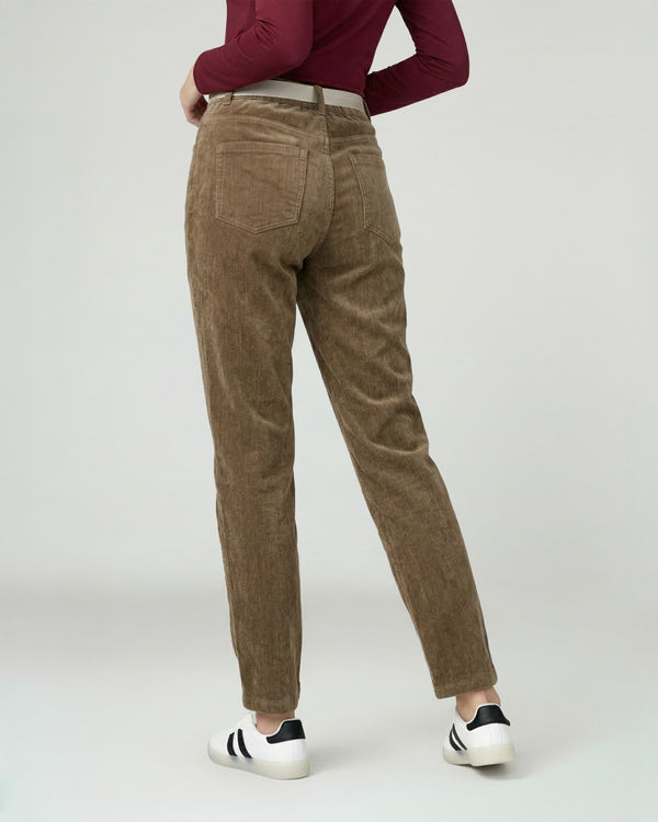 Pantalon Mujer Isabella Regular Camel Lineatre
