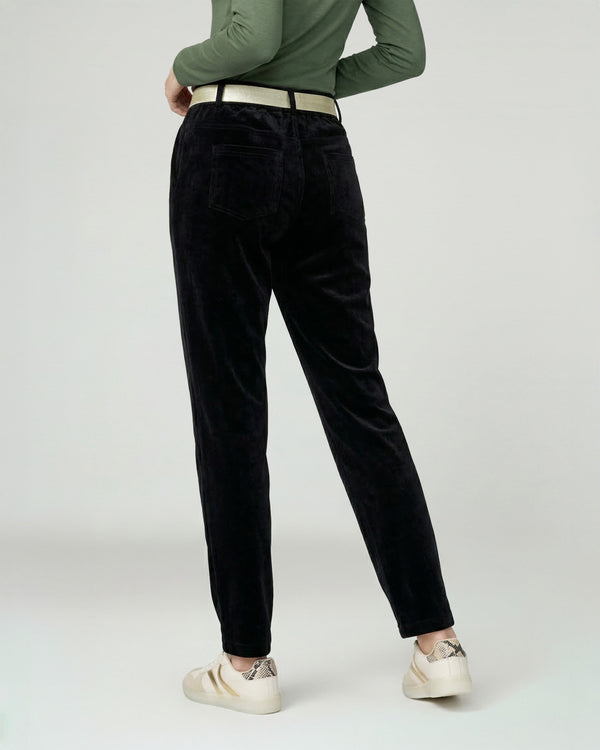 Pantalon Mujer Isabella Regular Negro Lineatre