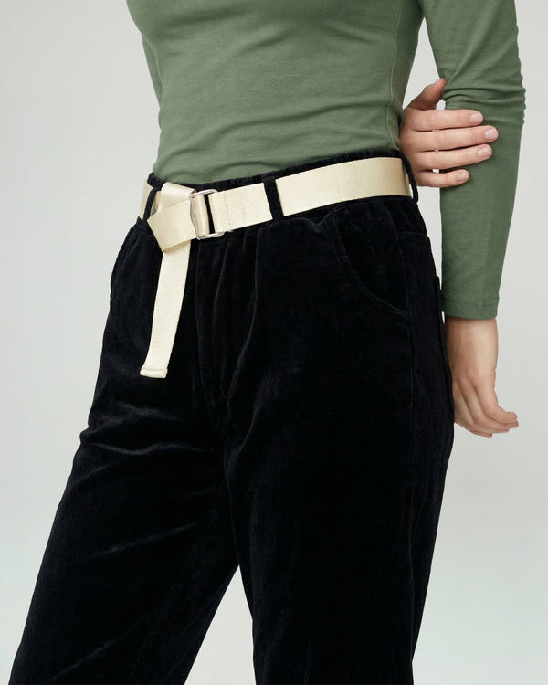 Pantalon Mujer Isabella Regular Negro Lineatre