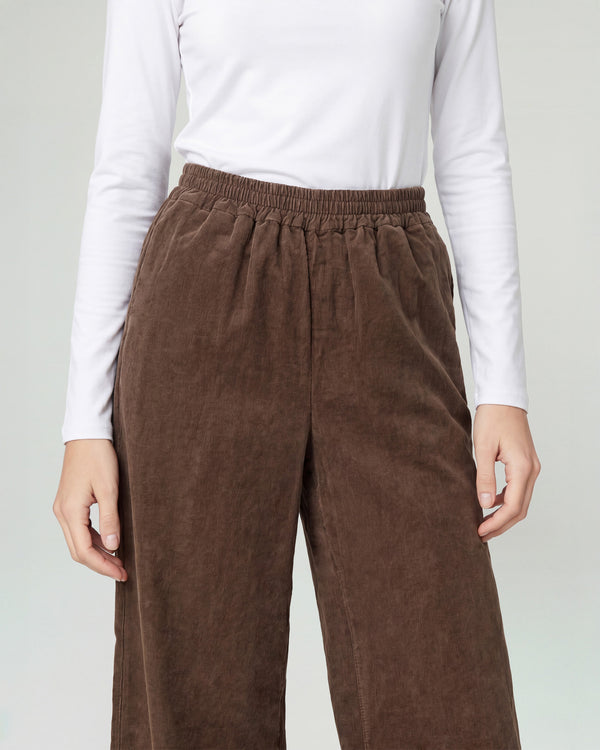 Pantalón Mujer Antonella Chocolate Lineatré