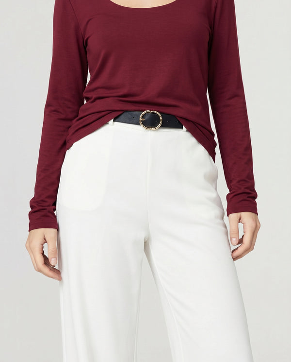 Pantalon Mujer Raffaella Blanco Lineatré
