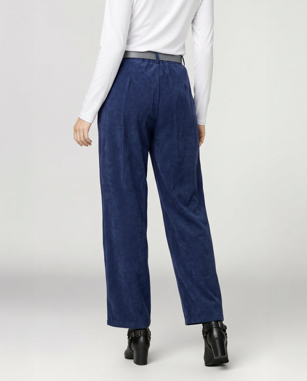 Pantalon Mujer Caterina Navy Lineatré