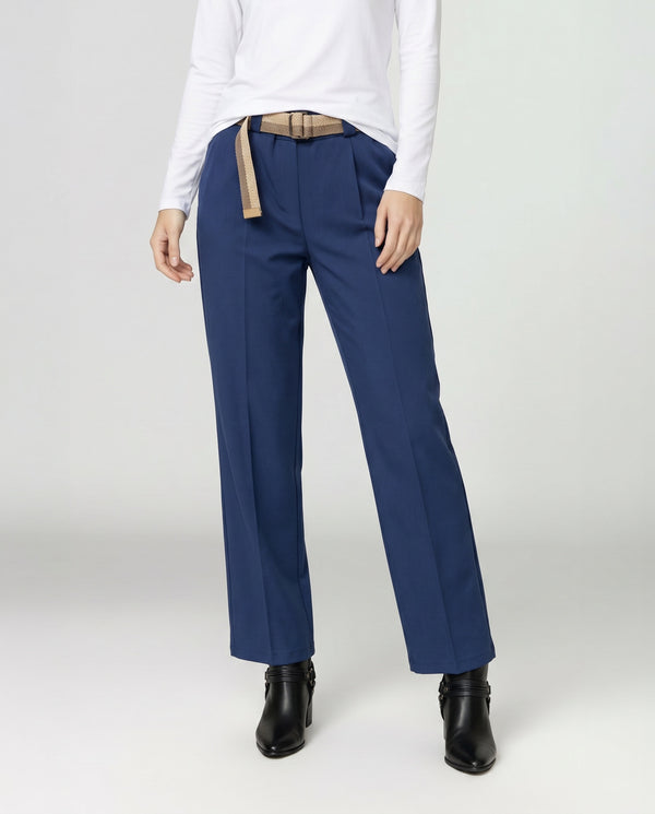 Pantalón Mujer Ginevra Azul Lineatré