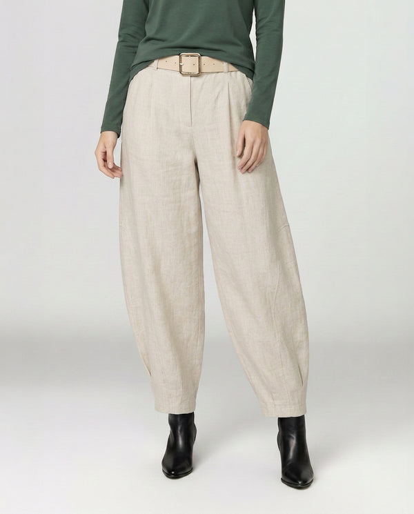 Pantalón Mujer Chiara Beige Lineatré