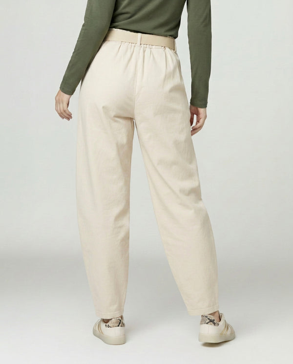 Pantalón Mujer Chiara Beige Lineatré