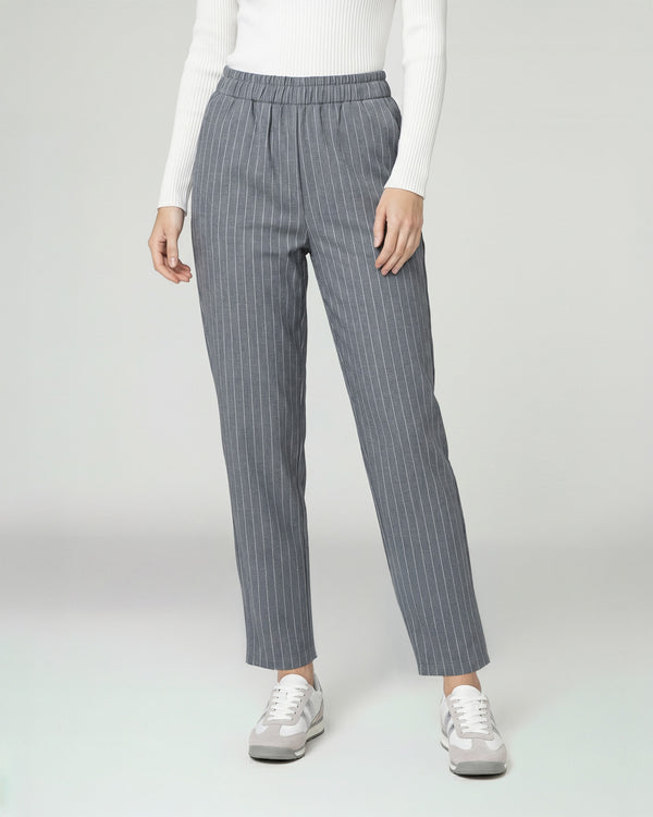 Pantalón Mujer Elena Gris Lineatré