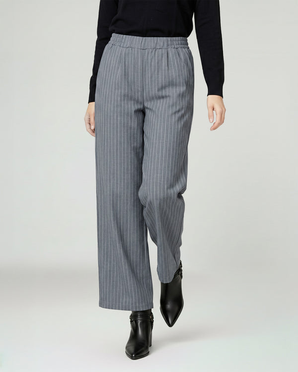 Pantalón Mujer Gabriela Gris Lineatré