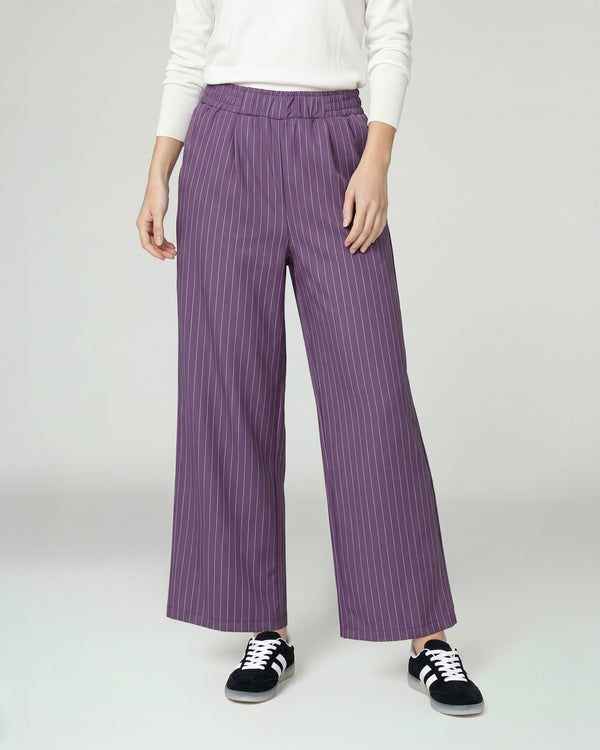 Pantalón Mujer Valentina Vino Lineatré
