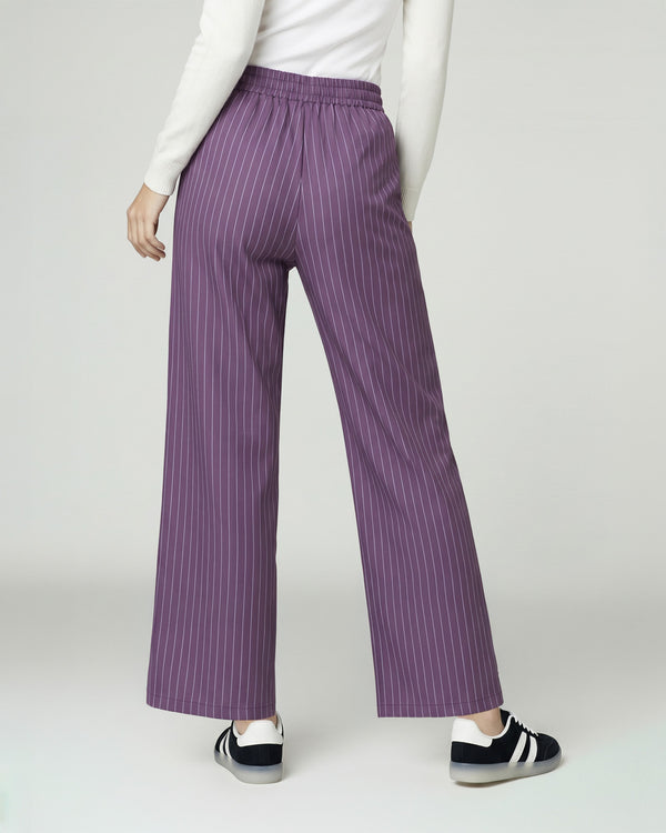 Pantalón Mujer Valentina Vino Lineatré