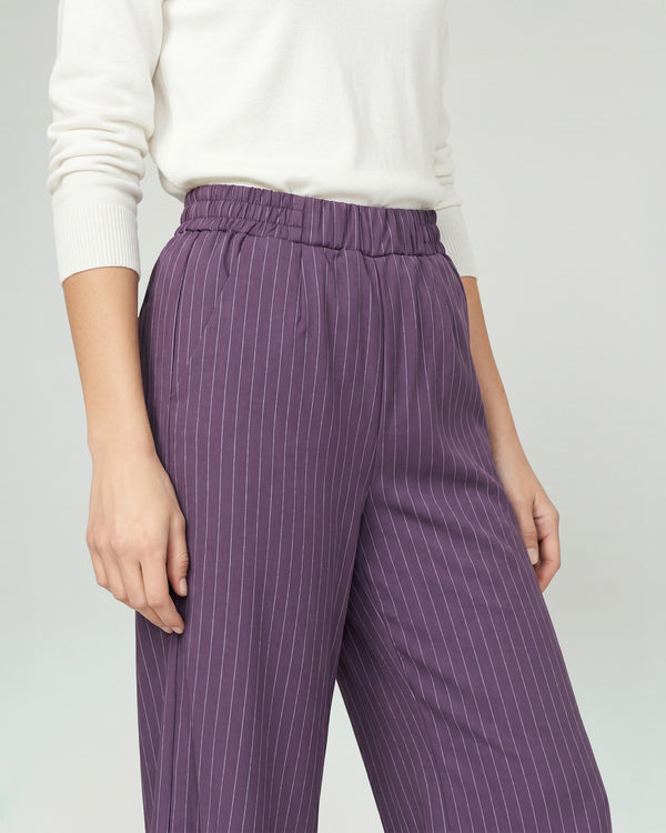 Pantalón Mujer Valentina Vino Lineatré