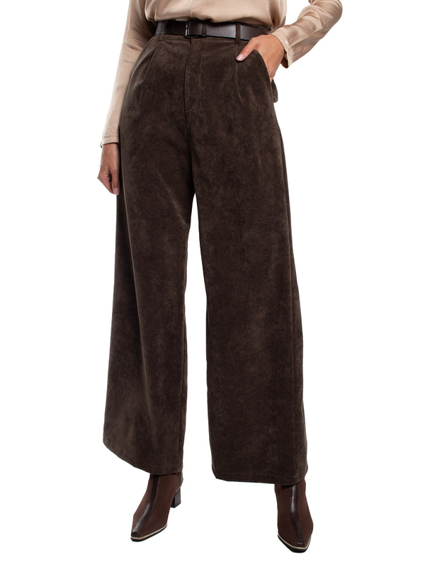 Pantalon chocolate lineatre