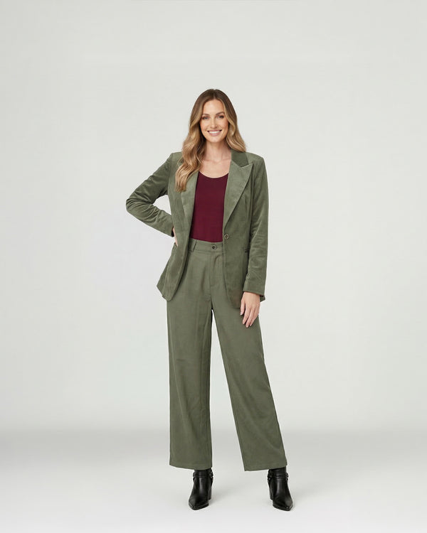 Pantalon Mujer Paulina Relaxed Militar Lineatre