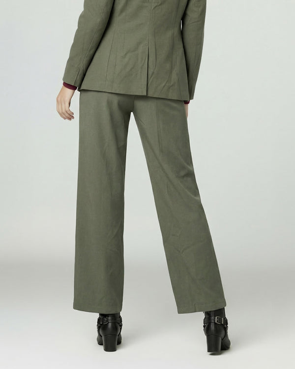 Pantalon Mujer Paulina Relaxed Militar Lineatre