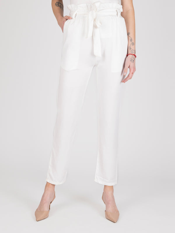 PANTALON BLANCO LINEATRE