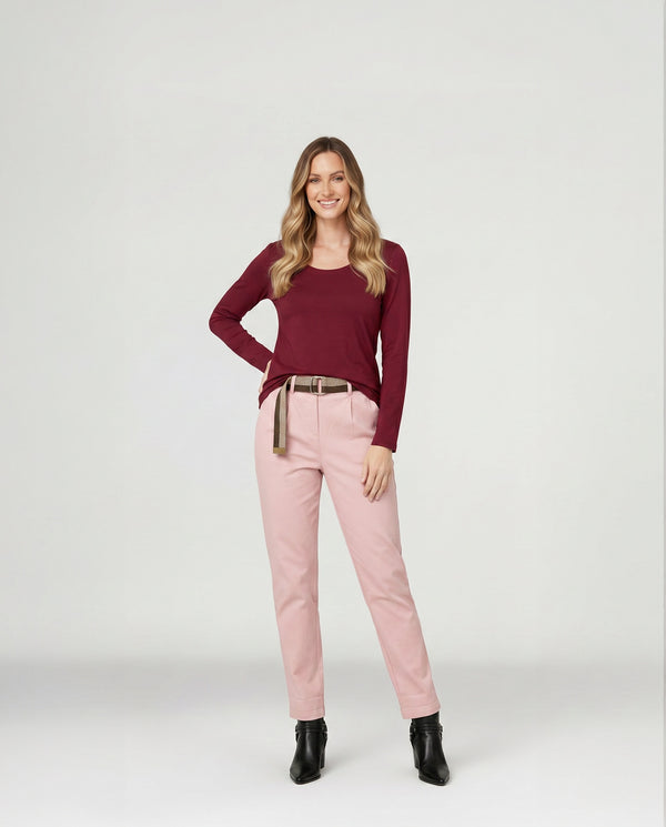 Pantalón Mujer Carlotta Rosado Lineatré