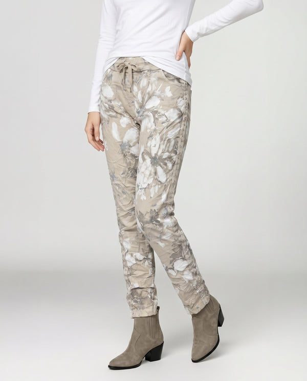 Pantalon Mujer Violetta Fango Lineatré