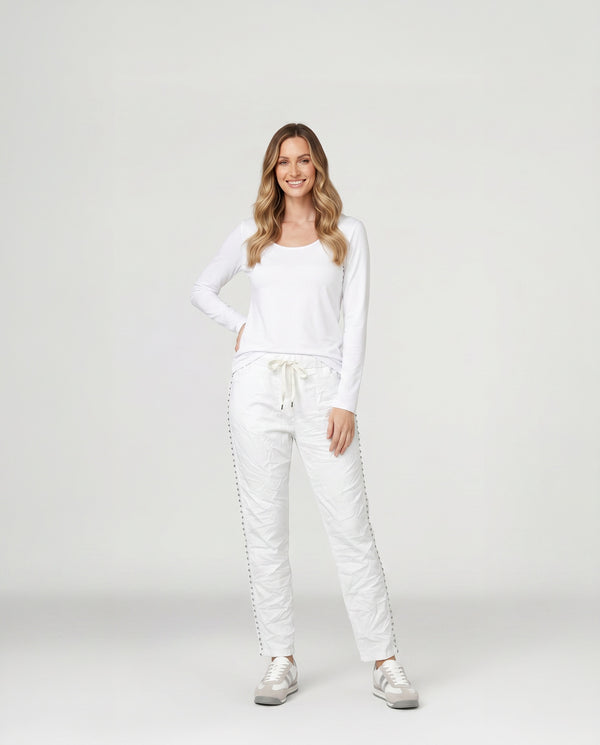 Pantalon Mujer Claudia Blanco Lineatré