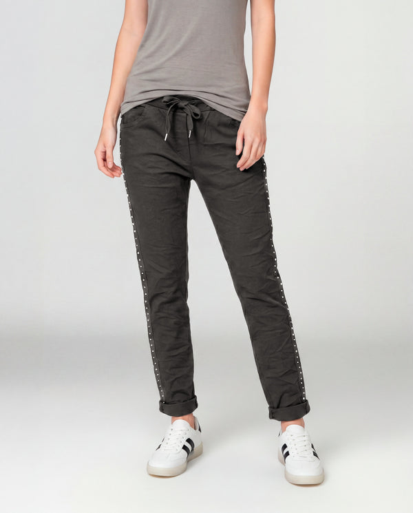 Pantalon Mujer Emilia Negro Lineatré
