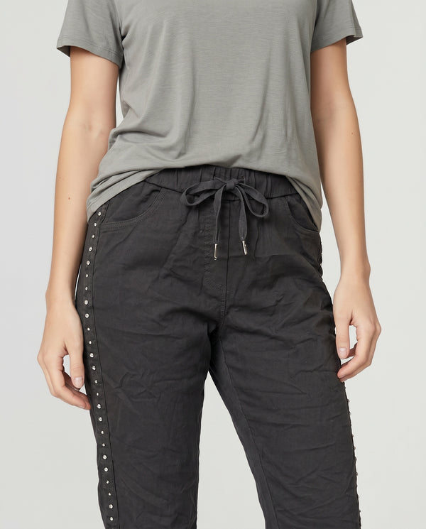 Pantalon Mujer Emilia Negro Lineatré