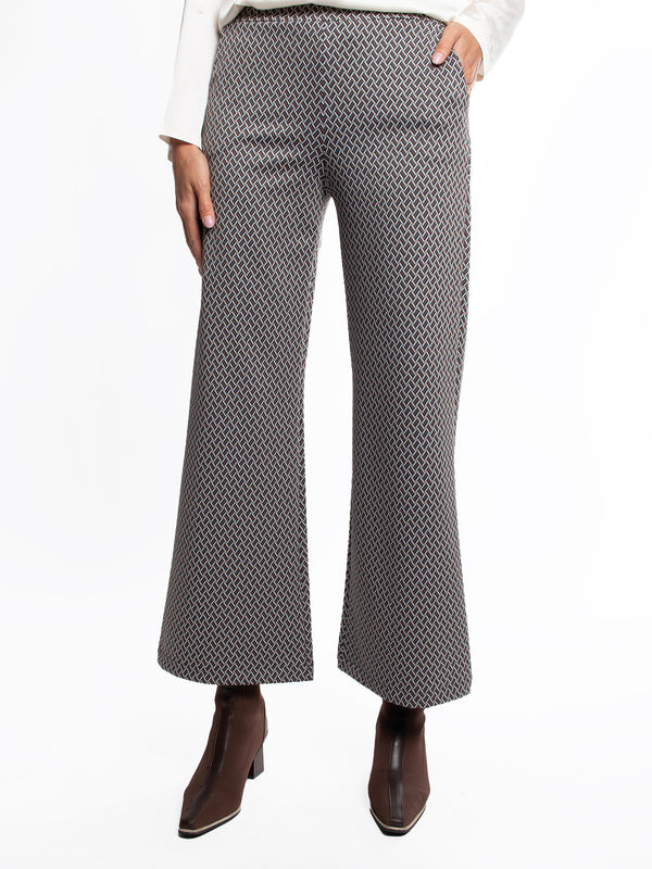 Pantalon marrone lineatre