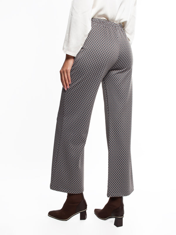 Pantalon marrone lineatre