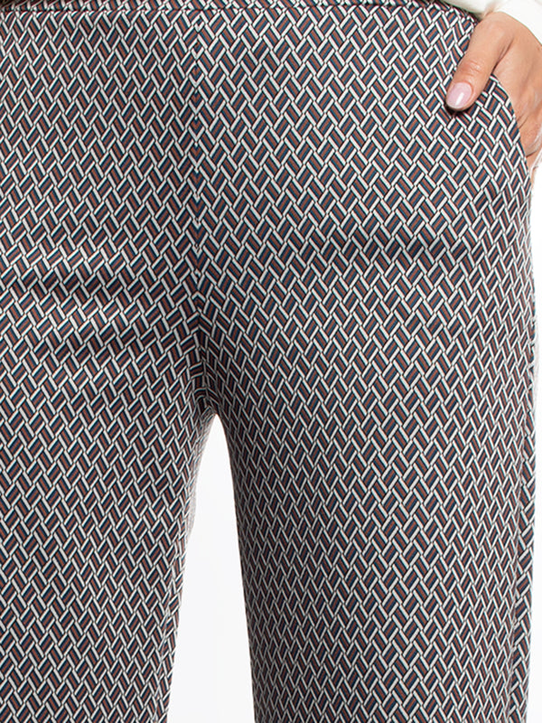 Pantalon marrone lineatre