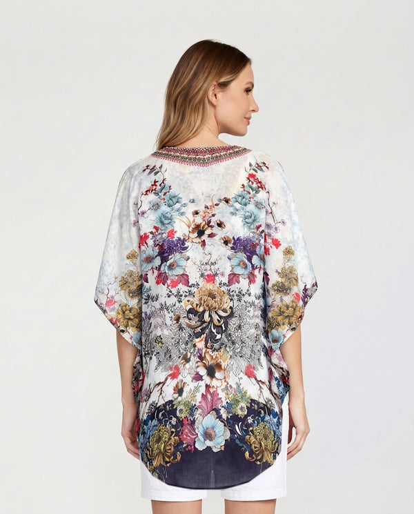 Túnica Mujer Michela Blanco Lineatré