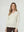 Sweater Mujer Giovanna Relaxed Cuello En V Manga Caída Crudo Lineatre
