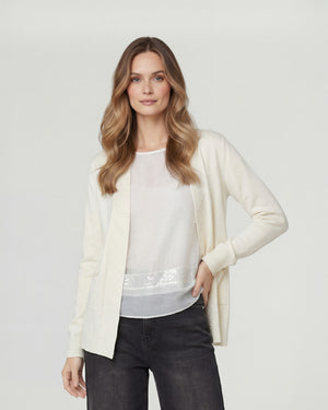 Cardigan Crudo Lineatre